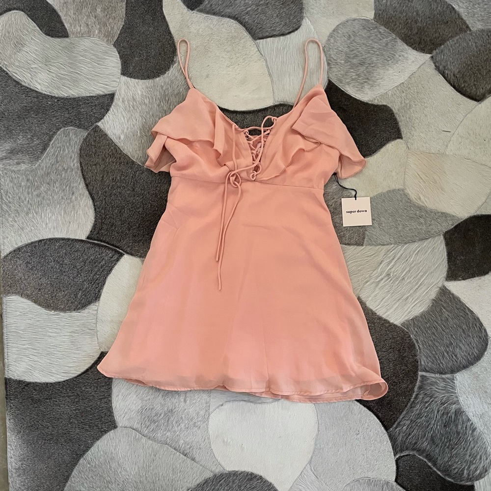SuperDown peach dress new with tags